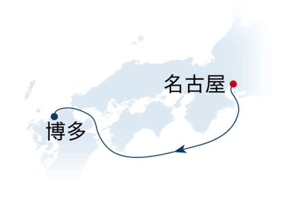 飛鳥Ⅱ D:バルコニー/My ASUKA CLUB会員割引料金適用【名古屋発博多着】春の名古屋・博多クルーズ(3日間)2